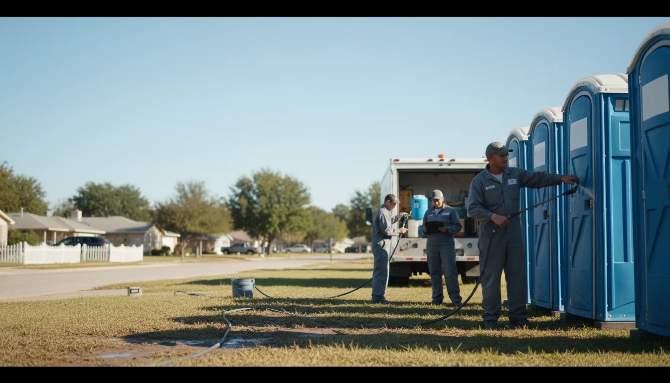 Long-Term Portable Toilet Rental in Fletcher, NC near me